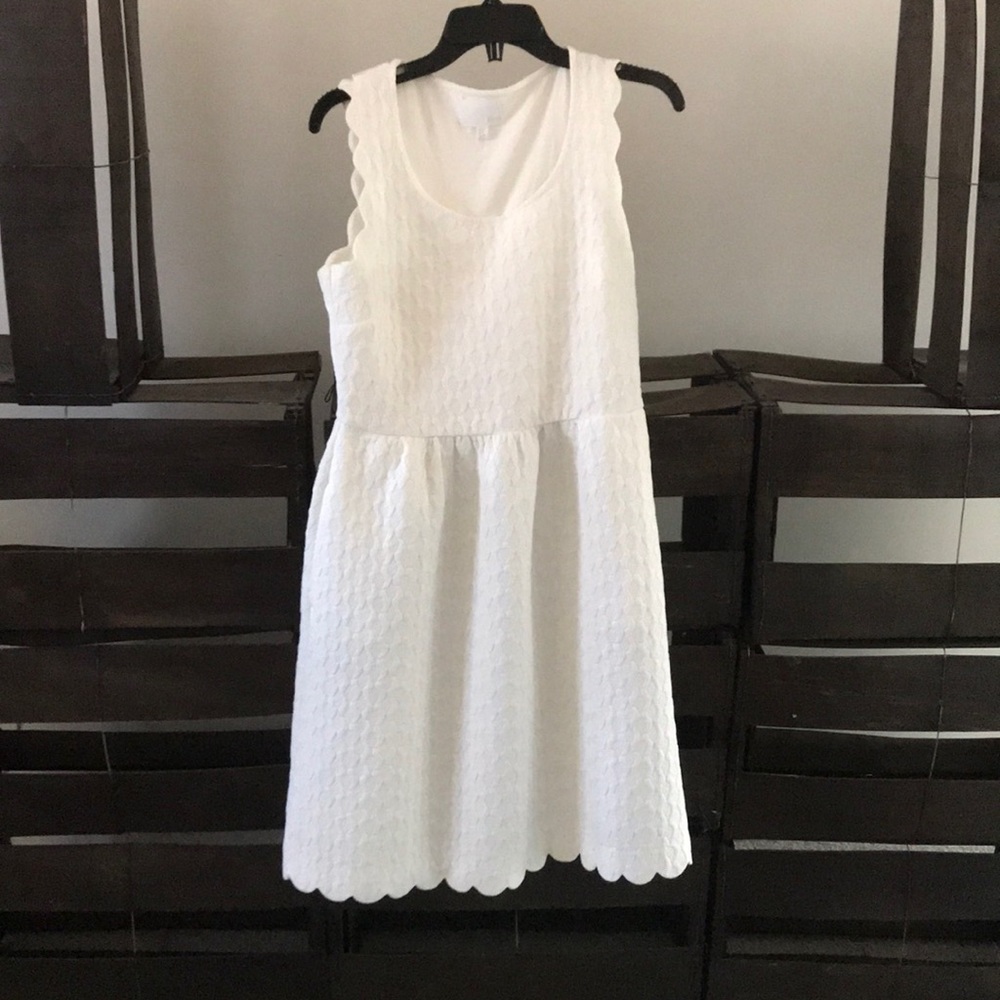White dress—perfect for Easter!